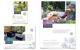 Urban Landscaping Flyer & Ad Template