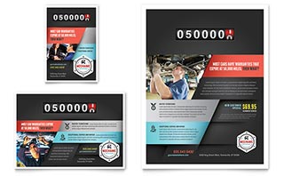 Auto Mechanic Flyer & Ad Template