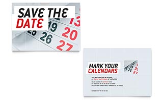 Save The Date Announcement Template