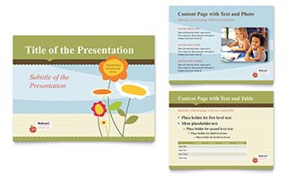 Child Development School PowerPoint Presentation Template