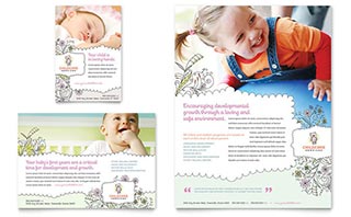 Babysitting & Daycare Flyer & Ad Template