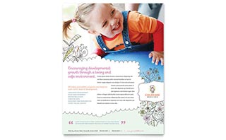 Babysitting & Daycare Flyer Template