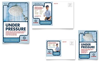 Plumbing Services Postcard Template