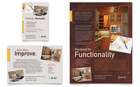 Home Remodeling Flyer & Ad Template Design