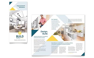 Contractor Brochure Template