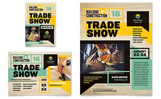 Builder's Trade Show Flyer & Ad Template