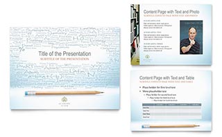 Academic Tutor & School PowerPoint Presentation Template