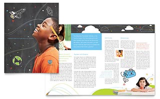 Education Foundation & School Brochure Template