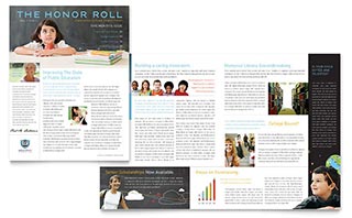 Education Foundation & School Newsletter Template