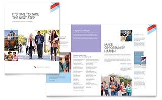 Community College Brochure Template