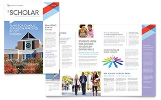 Community College Newsletter Template