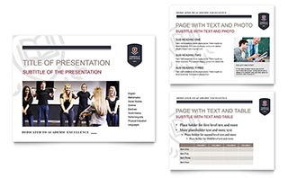 High School PowerPoint Presentation Template