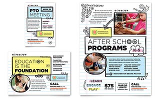 Elementary School Flyer & Ad Template