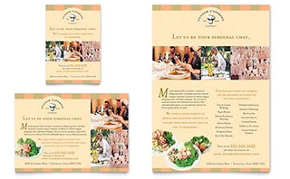 Catering Company Flyer & Ad Template