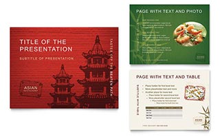 Asian Restaurant PowerPoint Presentation Template