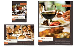 Bistro & Bar Flyer & Ad Template