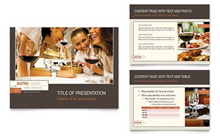 Bistro & Bar PowerPoint Presentation Template