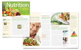 Nutritionist & Dietitian Newsletter Template