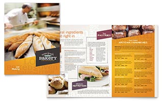 Artisan Bakery Menu Template