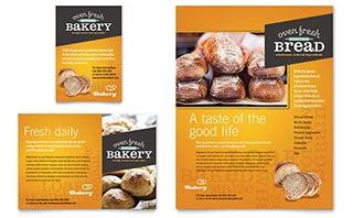 Artisan Bakery Flyer & Ad Template