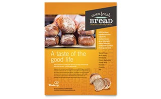 Artisan Bakery Flyer Template