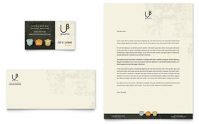 Brewery & Brew Pub Business Card & Letterhead Template Design