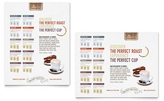 Coffee Shop Poster Template