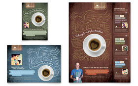 Coffee Shop Flyer & Ad Template Design