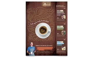 Coffee Shop Flyer Template