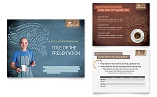 Coffee Shop PowerPoint Presentation Template