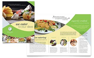 Food Catering Brochure Template