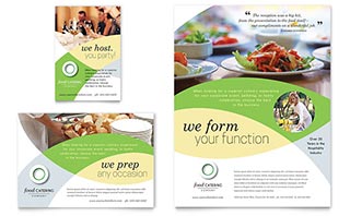 Food Catering Flyer & Ad Template