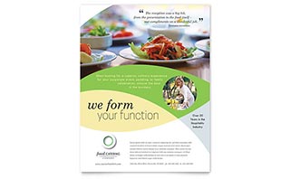 Food Catering Flyer Template