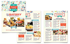 Family Restaurant Menu Design Template