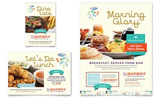 Family Restaurant Flyer & Ad Template