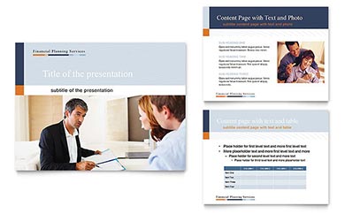 Financial Planning & Consulting PowerPoint Presentation Design Example