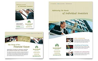 Investment Management Flyer & Ad Template