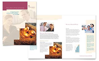 Investment Company Brochure Template