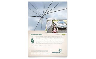 Life Insurance Company Flyer Template