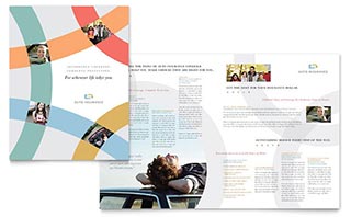 Car Insurance Company Brochure Template