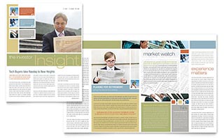 Investment Advisor Newsletter Template