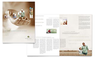 Retirement Investment Services Brochure Template