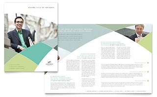 Financial Advisor Brochure Template