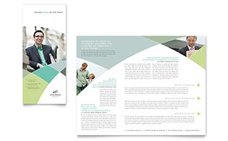 Financial Advisor Brochure Template