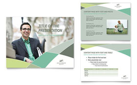 Financial Advisor PowerPoint Presentation Template Design