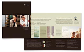 Financial Planner Brochure Template