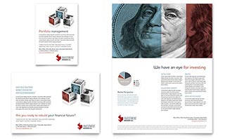 Investment Bank Flyer & Ad Template