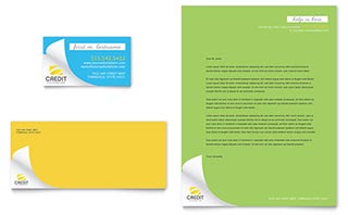 Consumer Credit Counseling Business Card & Letterhead Template