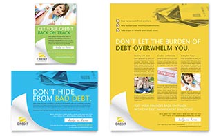 Consumer Credit Counseling Flyer & Ad Template