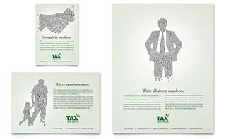 Accounting & Tax Services Flyer & Ad Template